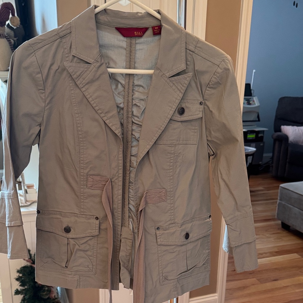 G.I.L.I. Women's Tan Jacket